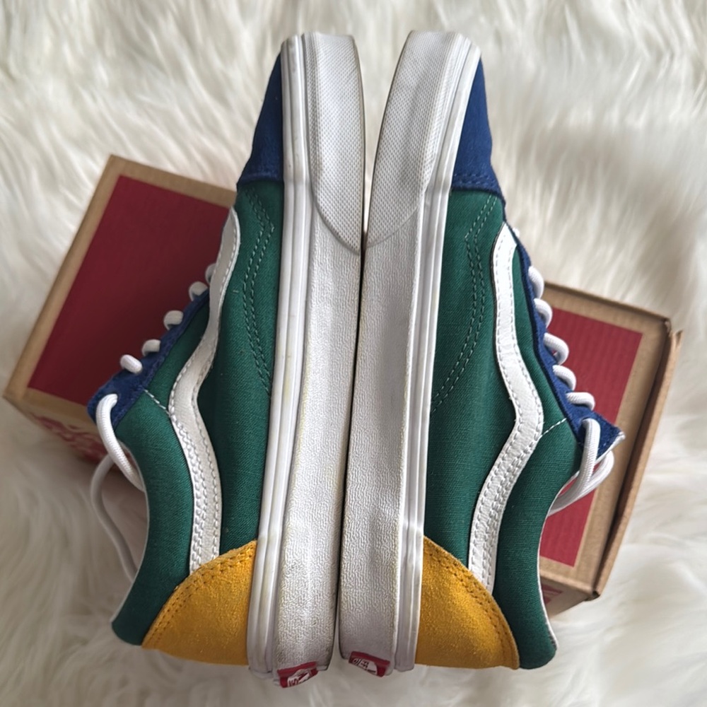 Vans Yacht Club Blue and Green Sneakers - Picture 5 of 15